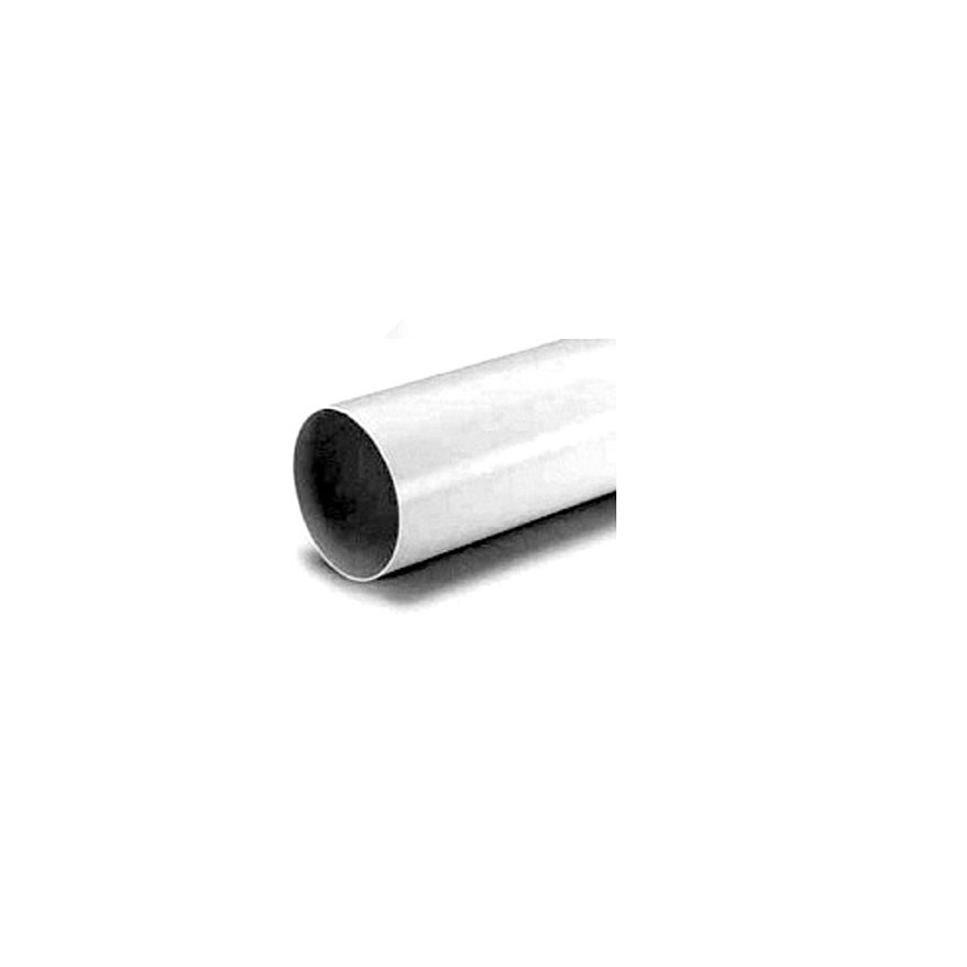 906410 Round tube, diameter 125 mm length 1 m